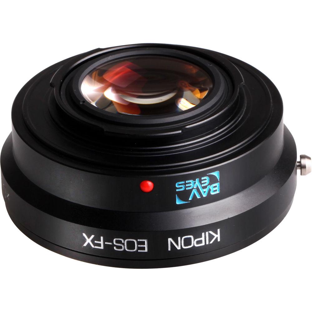 KIPON Baveyes 0.7x Lens Mount Adapter for Canon EF Lens to FUJIFILM FX-Mount Camera