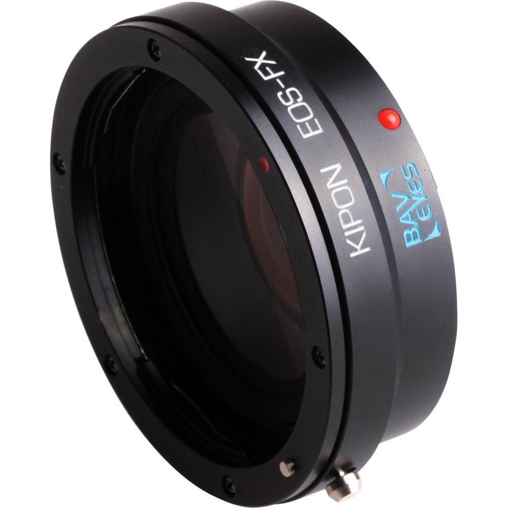 KIPON Baveyes 0.7x Lens Mount Adapter for Canon EF Lens to FUJIFILM FX-Mount Camera
