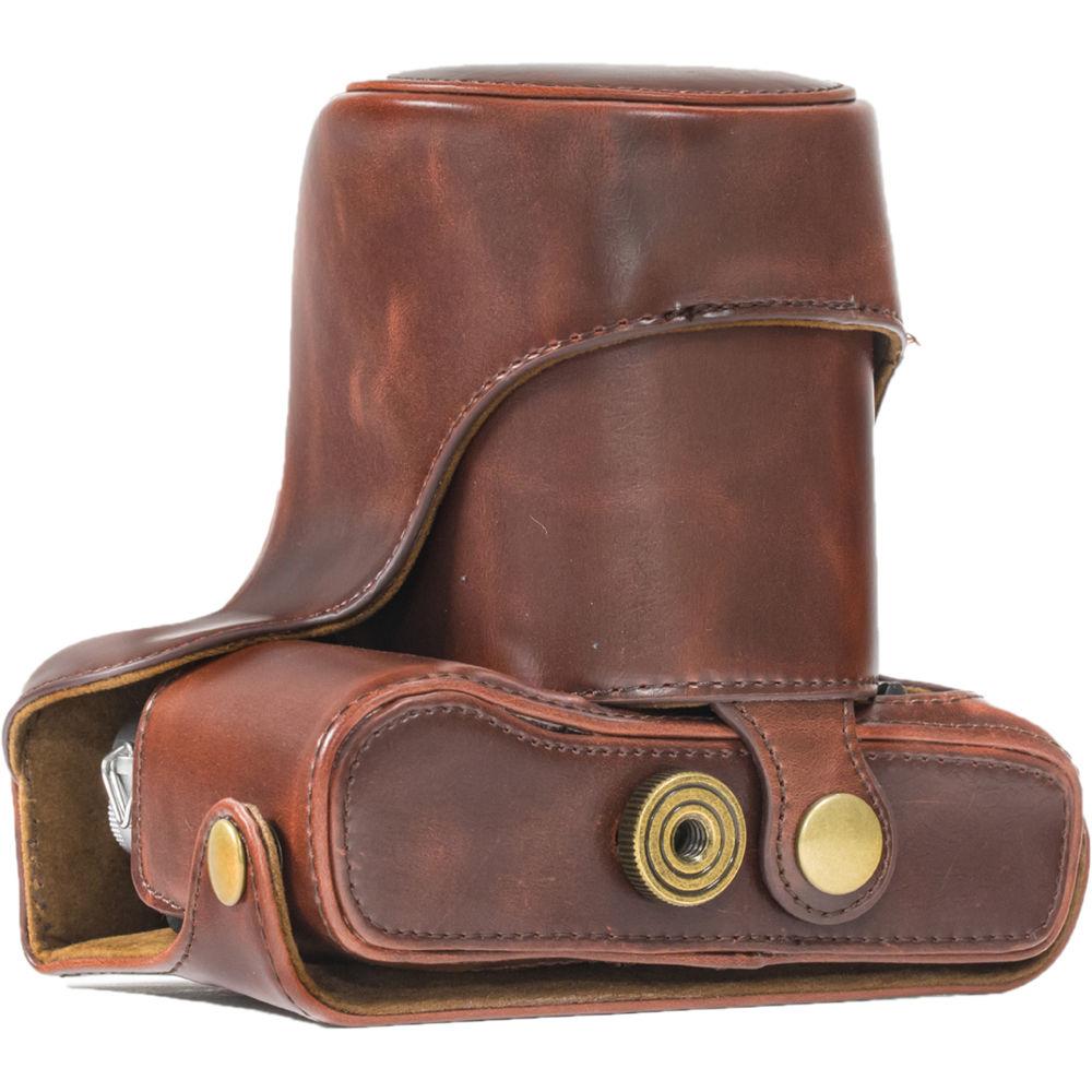 MegaGear Ever Ready PU Leather Camera Case with Strap for Fujifilm X-E2S X-E2