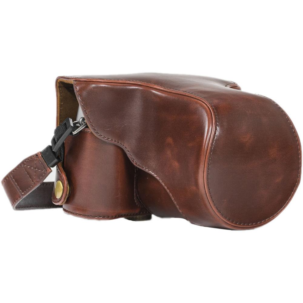 MegaGear Ever Ready PU Leather Camera Case with Strap for Fujifilm X-E2S X-E2