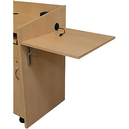 Middle Atlantic L2 Series Lectern with Connectivity & Flip Shelf
