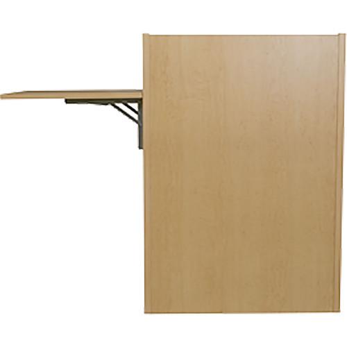 Middle Atlantic L2 Series Lectern with Connectivity & Flip Shelf