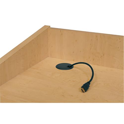 Middle Atlantic L2 Series Lectern with Connectivity & Flip Shelf