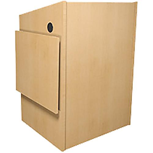 Middle Atlantic L2 Series Lectern with Connectivity & Flip Shelf