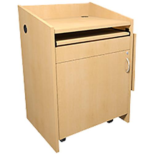 Middle Atlantic L2 Series Lectern with Connectivity & Flip Shelf