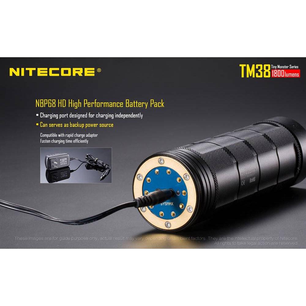 Nitecore TM38 Rechargeable LED Searchlight