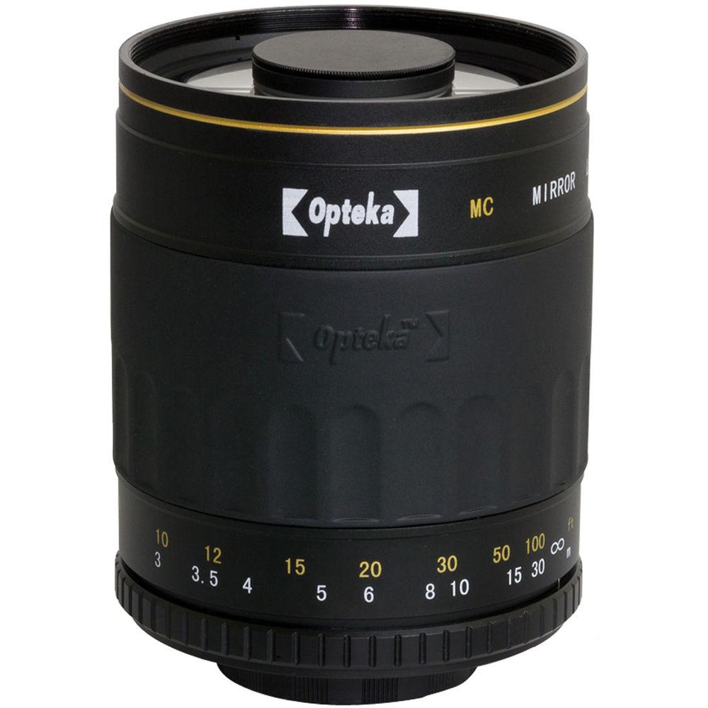 Opteka 500mm f 8 HD Telephoto Mirror Lens for T Mount