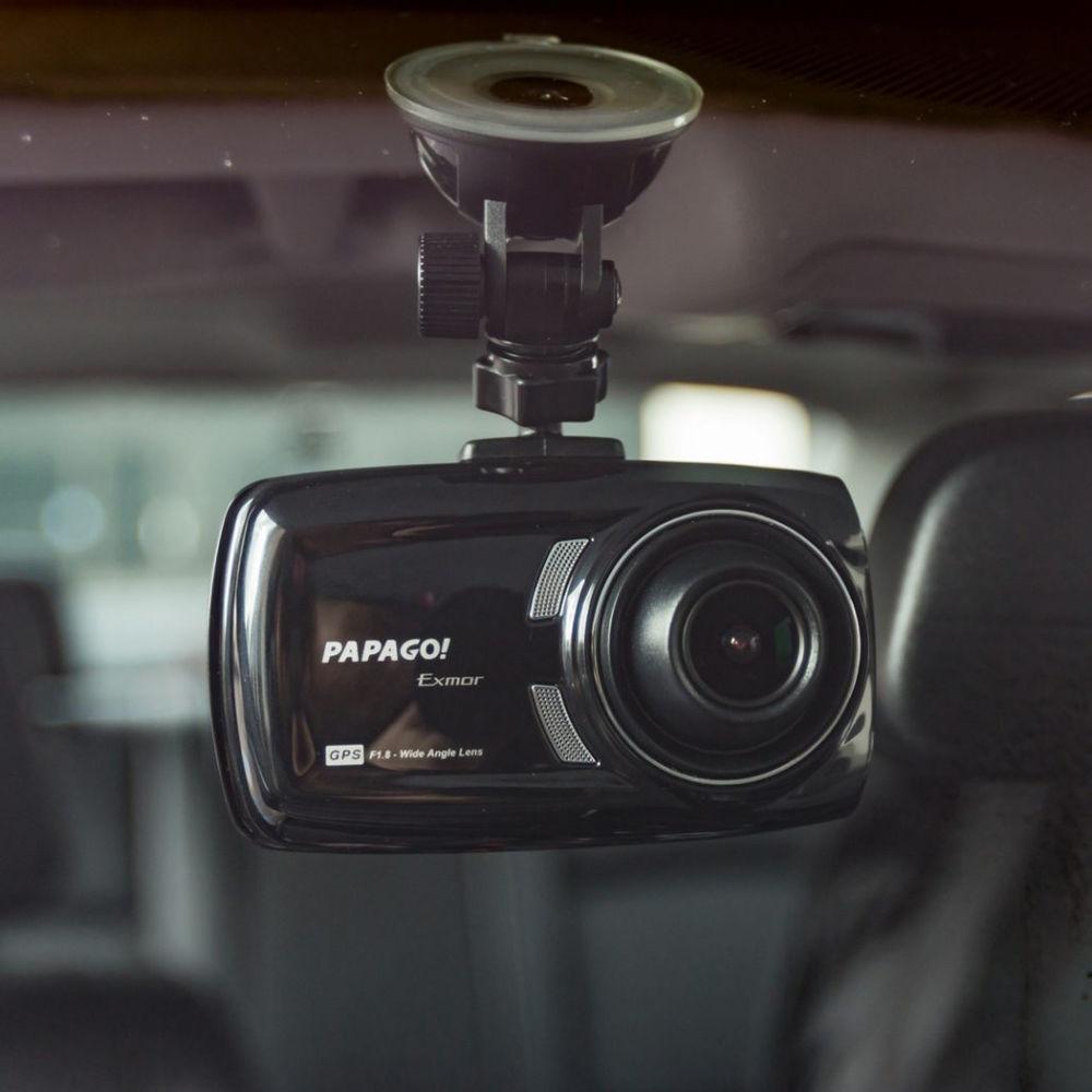 Papago GoSafe S810 2-Channel 1080p Dash Camera with 16GB microSD Card