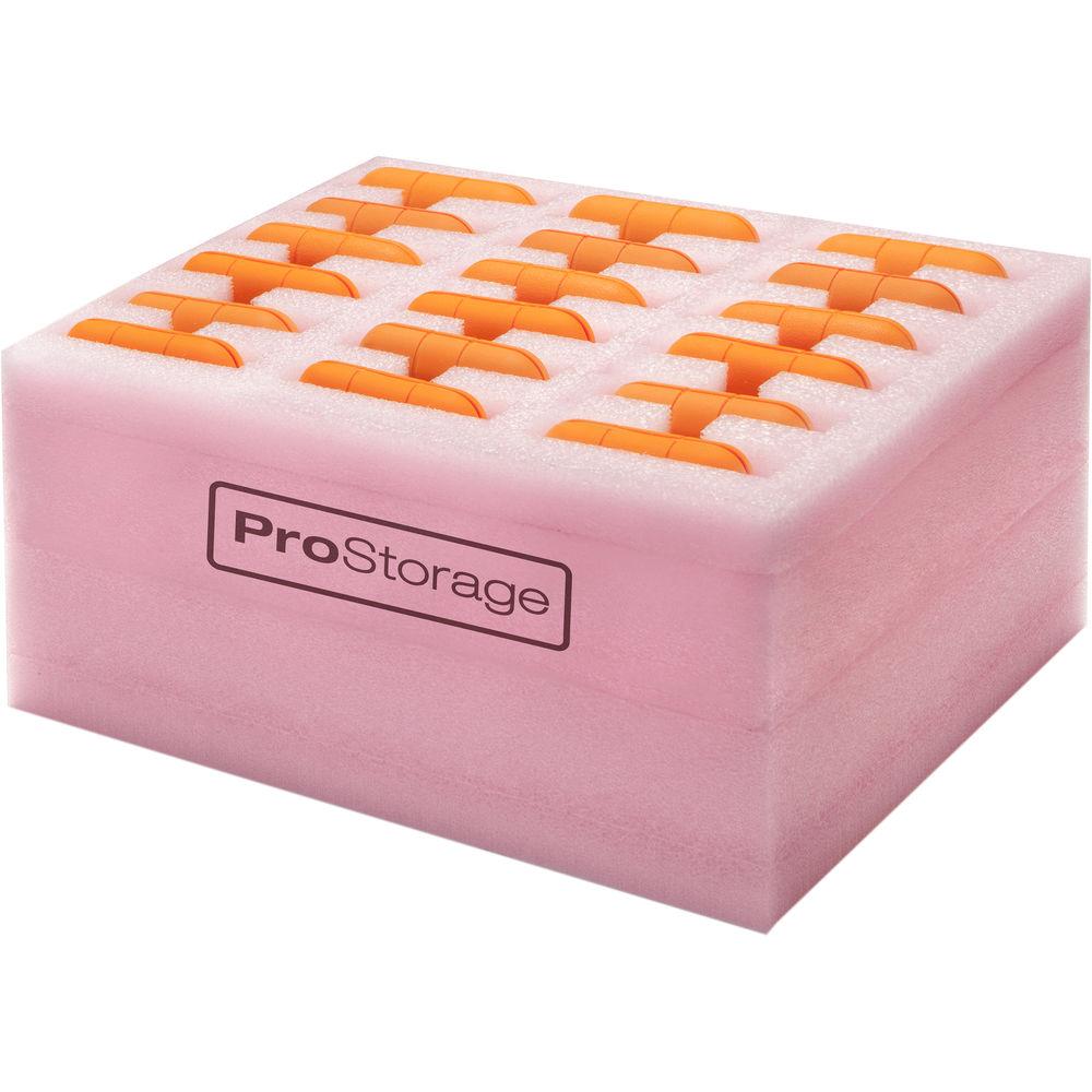 ProStorage 18 Hard Drive Storage Case for 3.5" HDDs, RAID Sleds, and LaCie Orange Rugged Drives