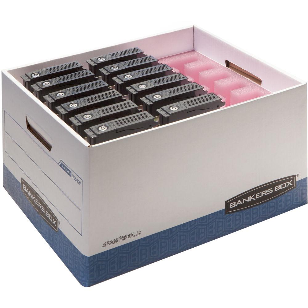 ProStorage 18 Hard Drive Storage Case for 3.5" HDDs, RAID Sleds, and LaCie Orange Rugged Drives