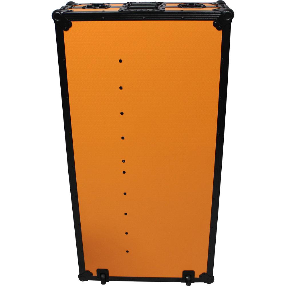 ProX Portable Z-Style DJ Table Flight Case with Handles & Wheels