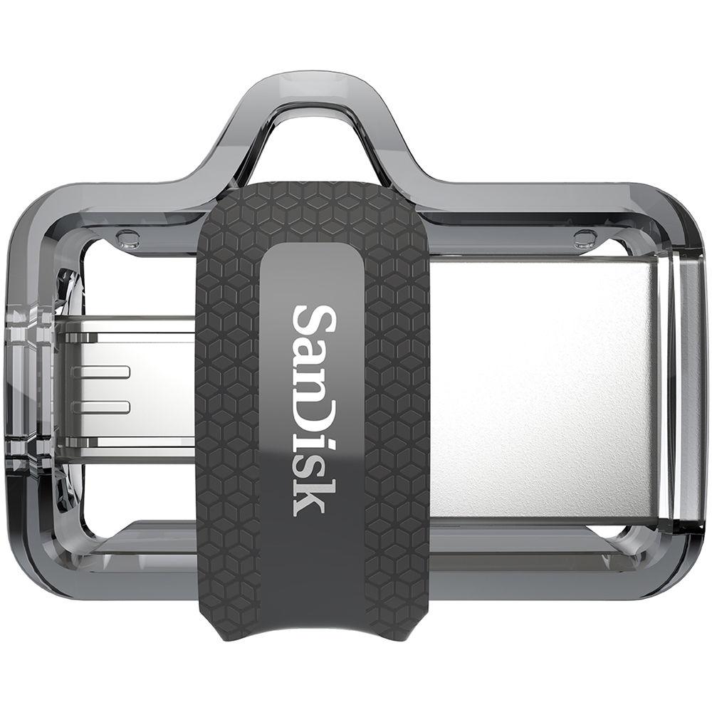SanDisk 64GB Ultra Dual m3.0 USB 3.0 micro-USB Flash Drive