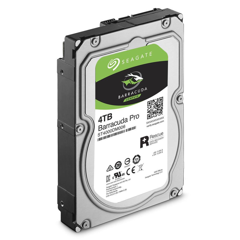 Seagate 4TB BarraCuda Pro 7200 rpm SATA III 3.5" Internal HDD