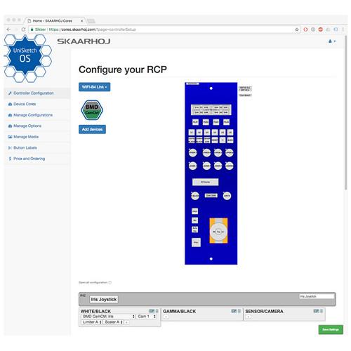 SKAARHOJ WiFi-B4 CCU Wireless Lens Control Interface for URSA Mini Mini Pro & Studio