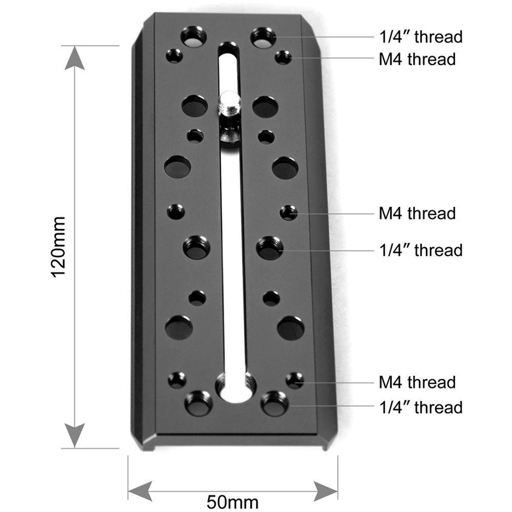 SmallRig Quick Dovetail for Manfrotto MVA500AH and MVH500A Heads