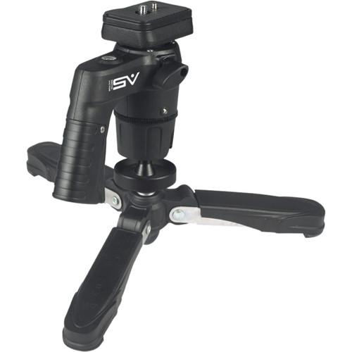 Smith-Victor 58" QuikGrip Monopod with Pistol Grip Ball Head