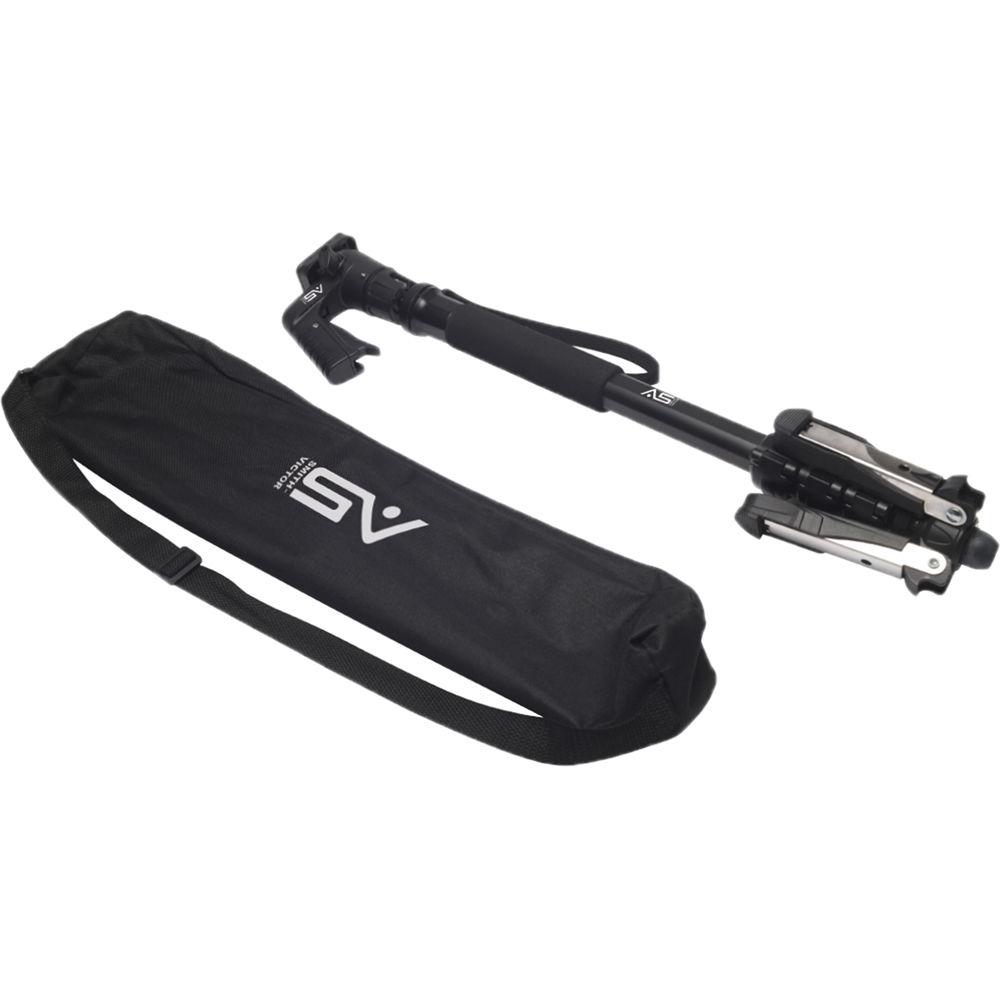 Smith-Victor 58" QuikGrip Monopod with Pistol Grip Ball Head