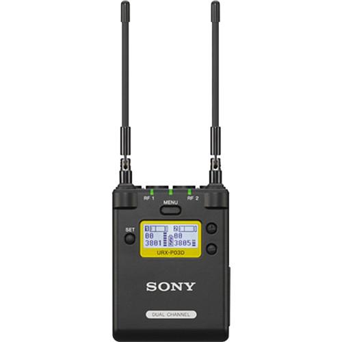 Sony URX-P03D 2-Channel Portable Receiver for UWP-D Systems