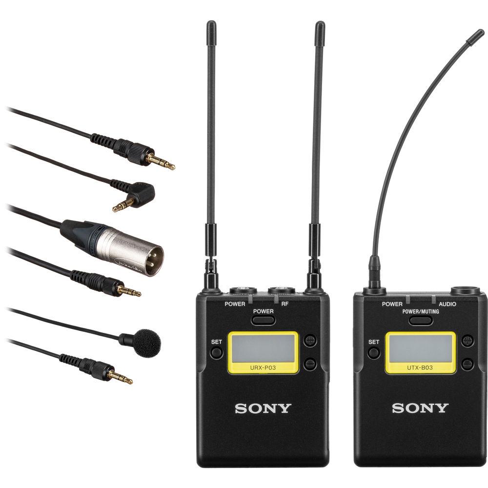 Sony UWP-D11 Camera-Mount Wireless Omni Lavalier Microphone System