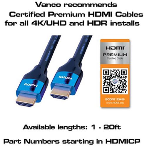 Vanco 1x4 HDMI 4K 2K Splitter