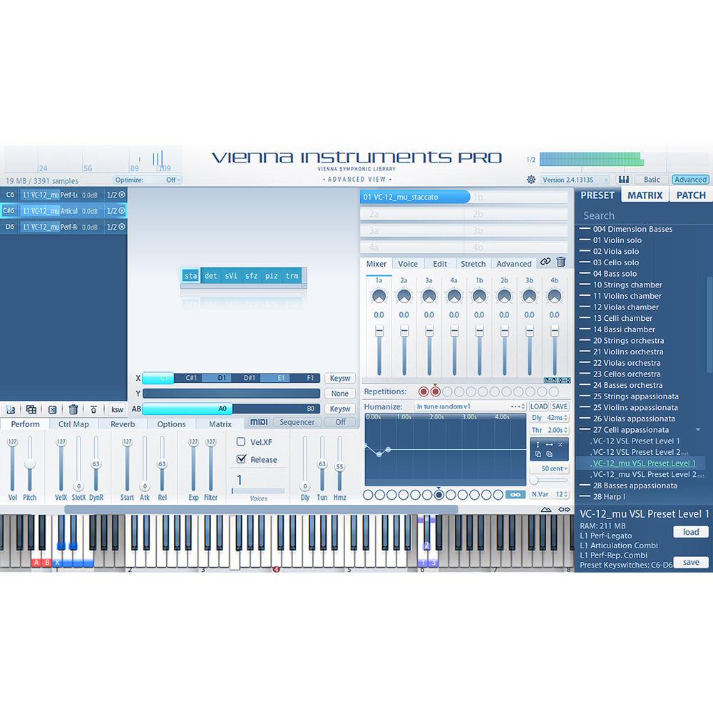 Vienna Symphonic Library Vienna Dimension Strings Bundle Standard - Vienna Instruments