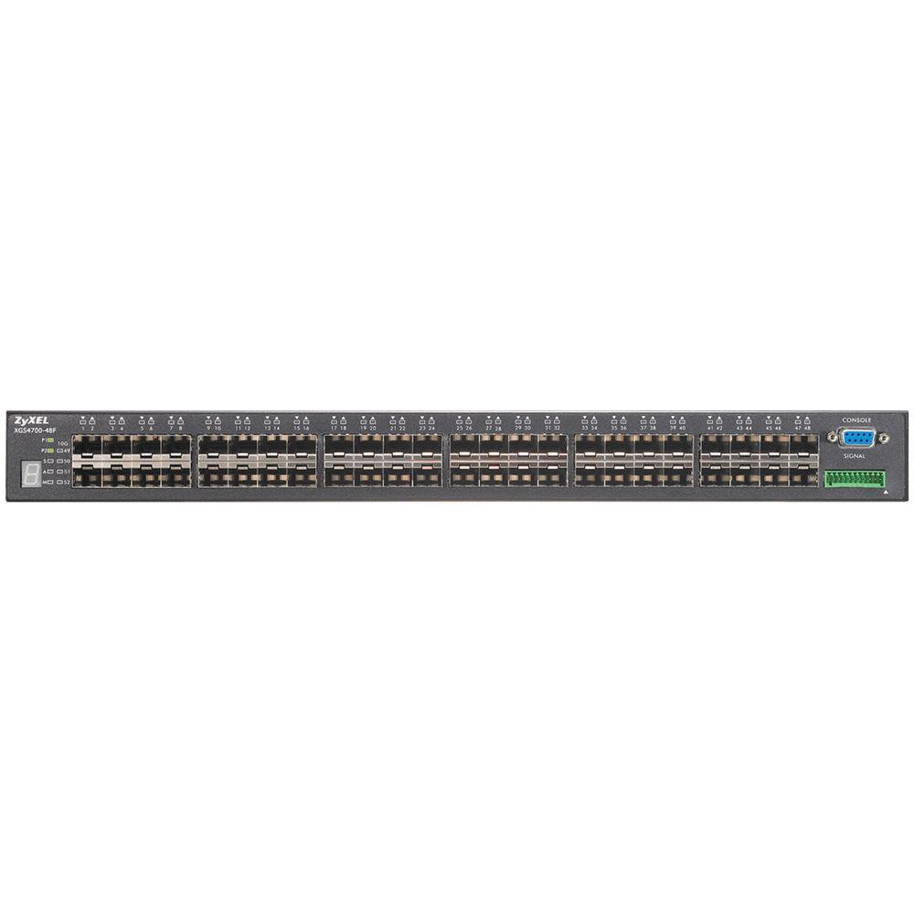 ZyXEL 48-Port GbE L3 Switch with 10 GbE Uplink