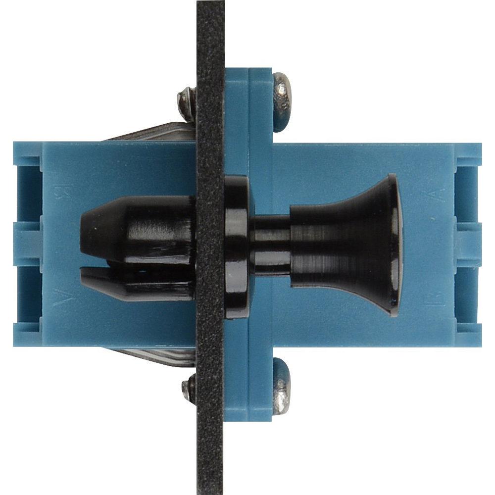 Camplex 6-Port LC Duplex Singlemode Fiber Adapter Plate Module with Ceramic Connectors