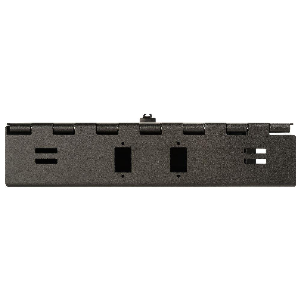 Camplex Steel Wall Mount Enclosure with Hinged Door for 1 Fiber Adapter Plate Module and 24 Fibers