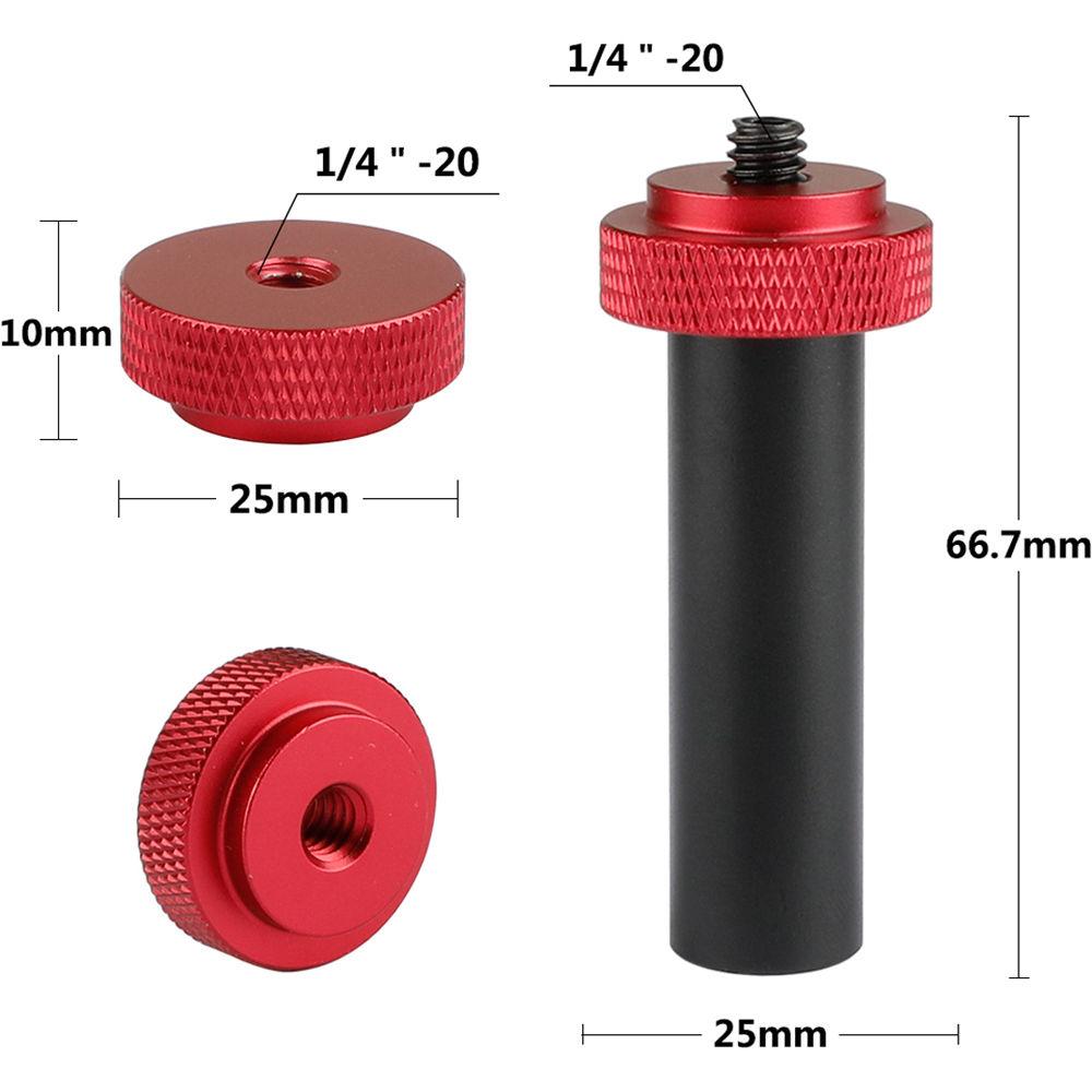 CAMVATE 15mm Micro Rod With 1 4"-20 Mount