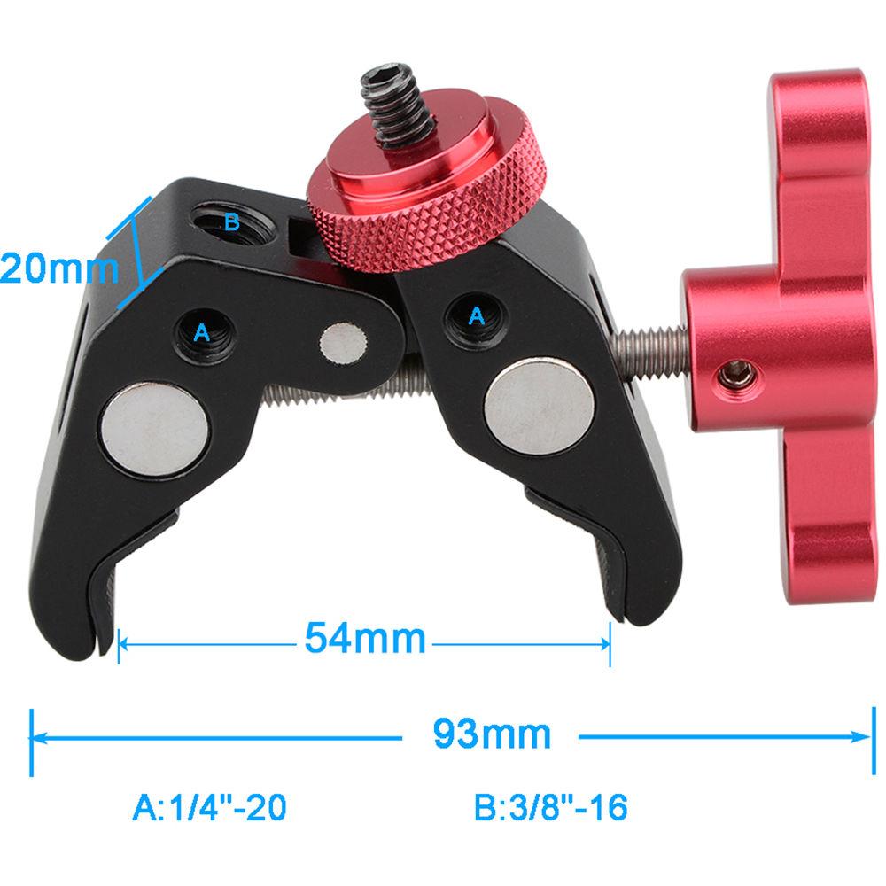CAMVATE Super Clamp With 1 4"-20 Screw