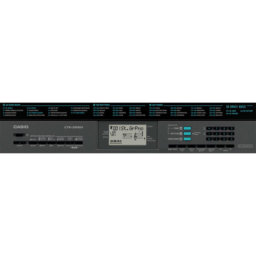 Casio CTK-2550 61-Key Keyboard