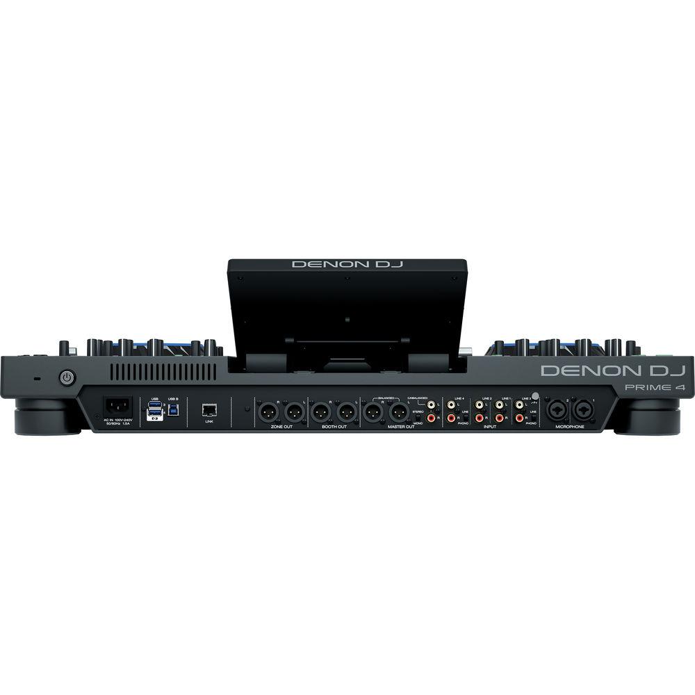 Denon DJ Prime 4 - Standalone 4-Deck DJ System with 10" Touchscreen
