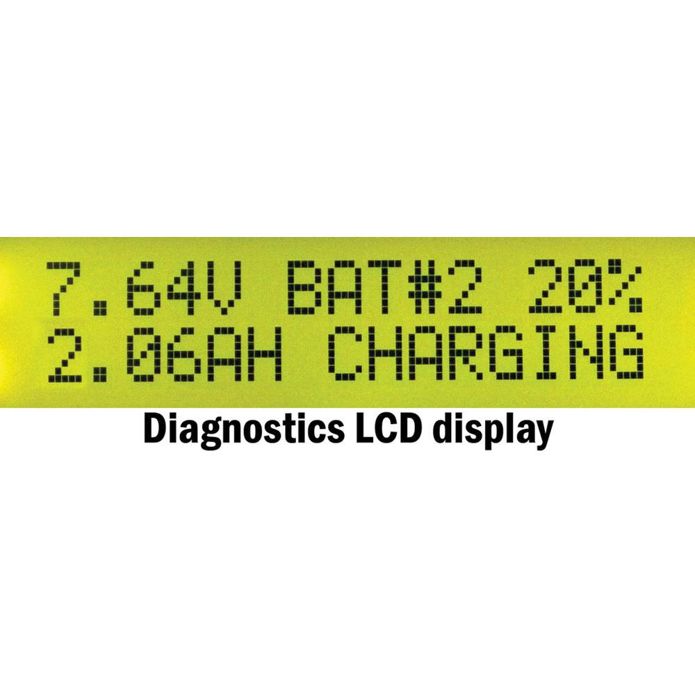 Dolgin Engineering TC200-i-TDM Two-Position Simultaneous Battery Charger for JVC50, JVC75, and S-8I50