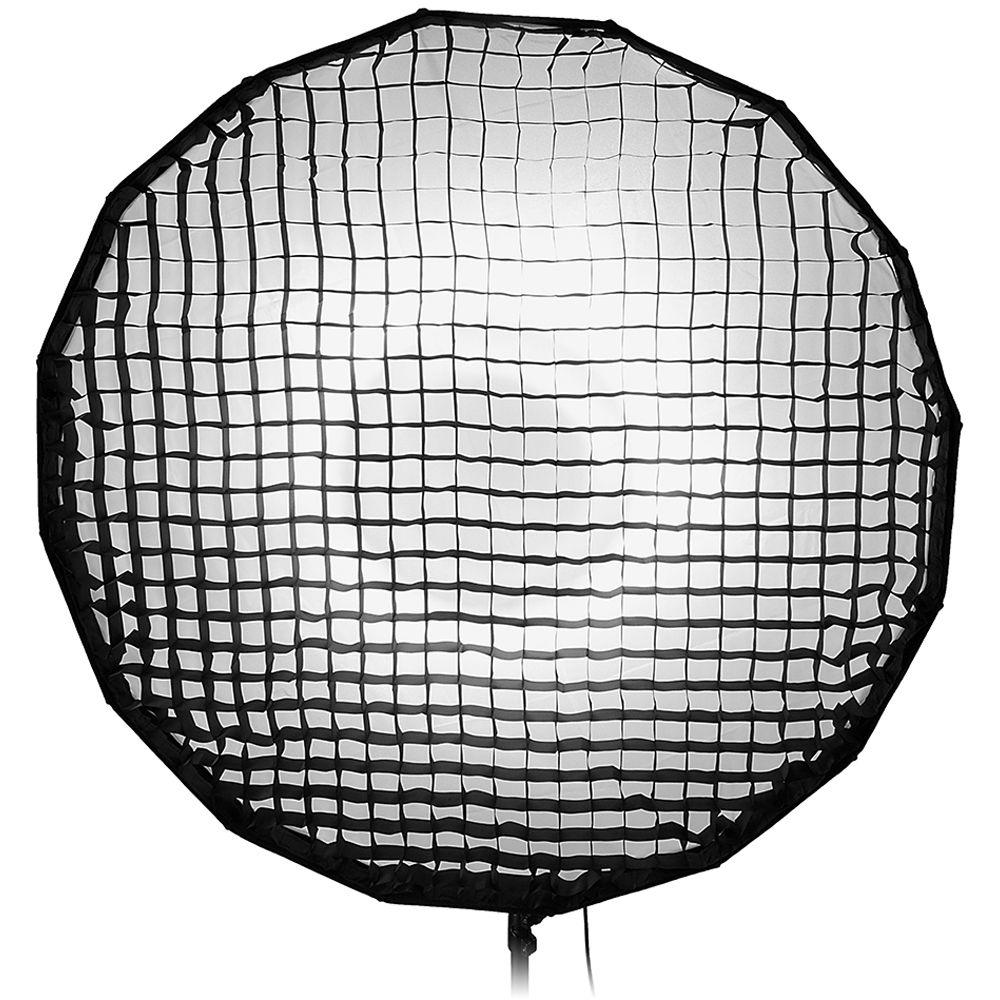 FotodioX EZ-Pro Foldable Beauty Dish Softbox Combo with 50-Degree Grid for Balcar Flash Heads