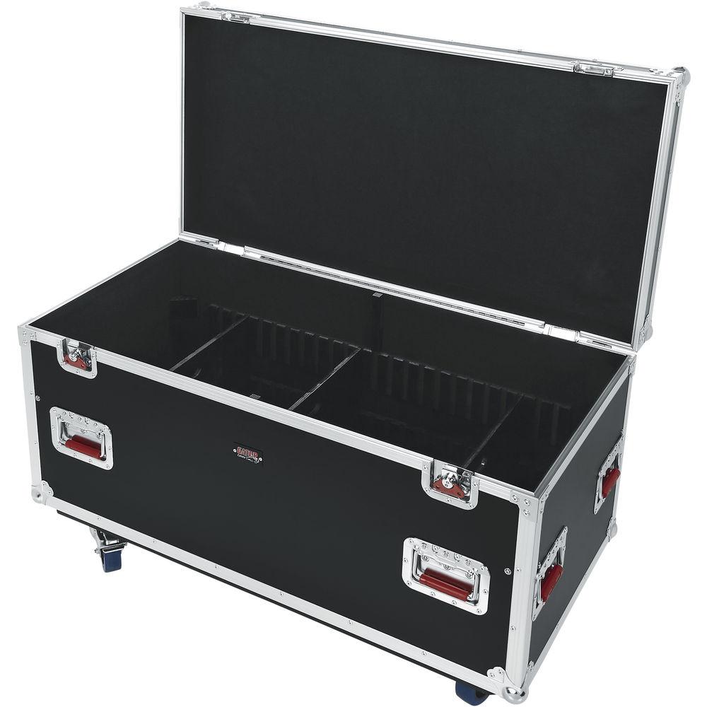 Gator Cases G-Tour Series 12mm ATA Truck Pack Trunk with Casters and Dividers