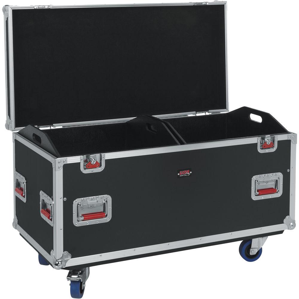 Gator Cases G-Tour Series 12mm ATA Truck Pack Trunk with Casters and Dividers