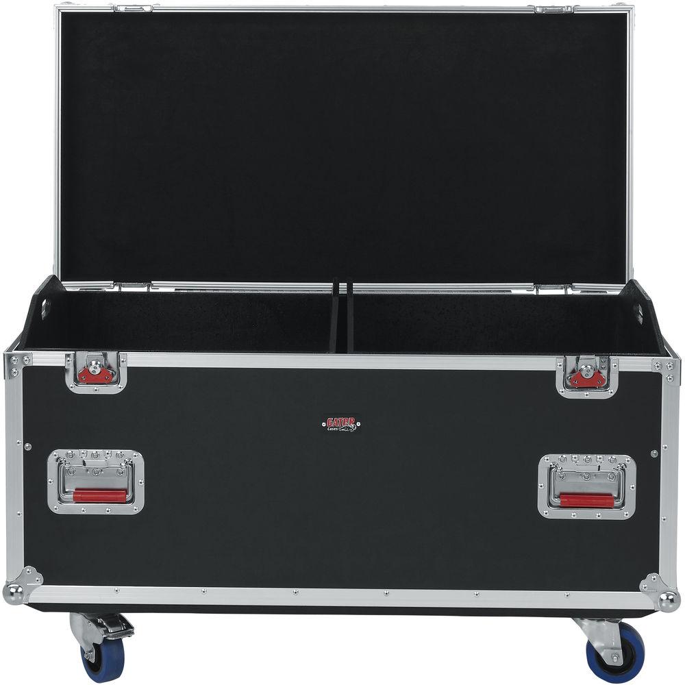 Gator Cases G-Tour Series 12mm ATA Truck Pack Trunk with Casters and Dividers