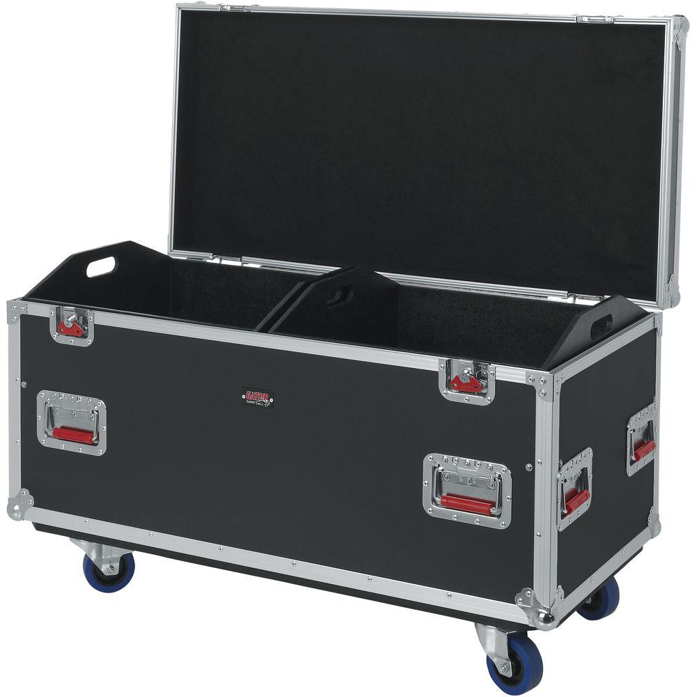 Gator Cases G-Tour Series 12mm ATA Truck Pack Trunk with Casters and Dividers
