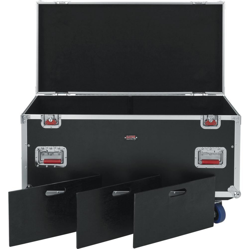 Gator Cases G-Tour Series 12mm ATA Truck Pack Trunk with Casters and Dividers