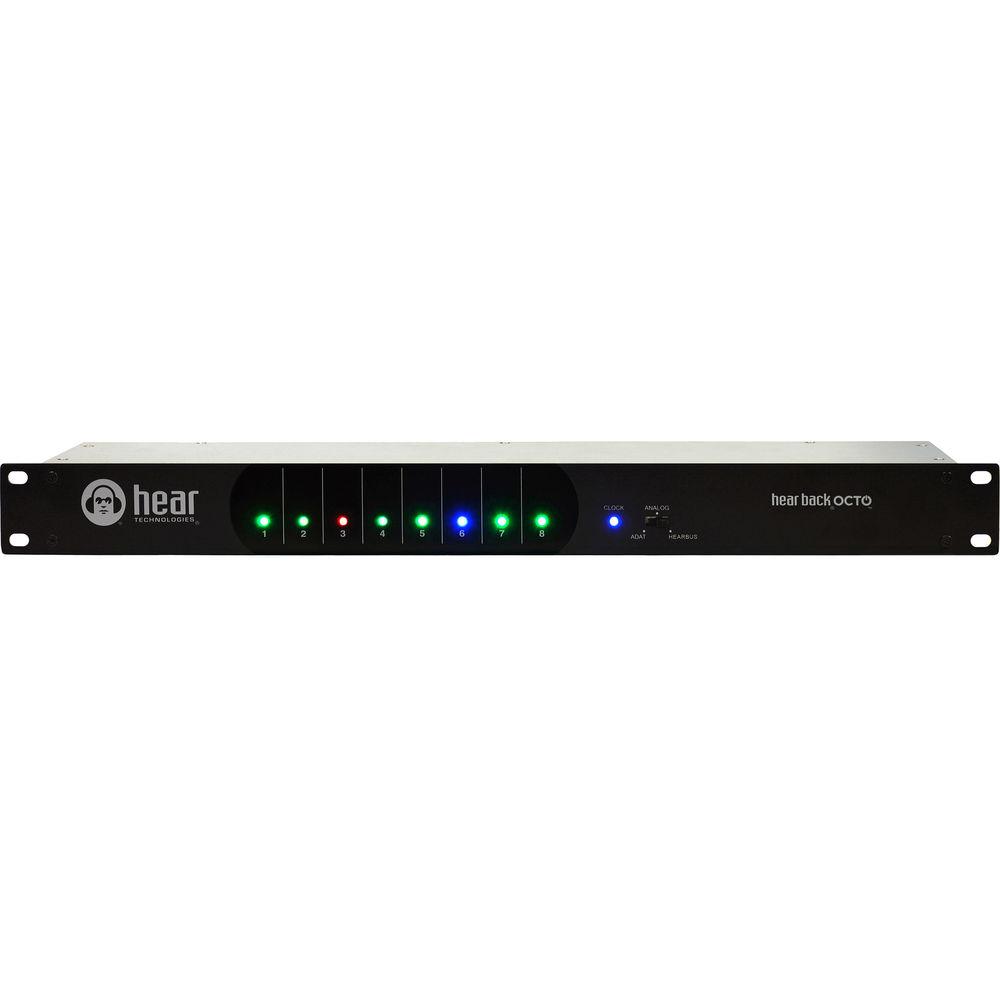 Hear Technologies Hear Back OCTO Hub 1 RU Signal Distribution System for Hear Back OCTO Mixers