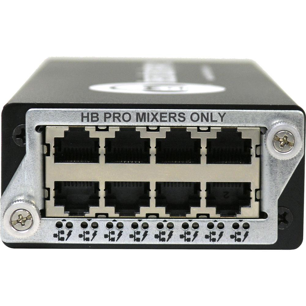 Hear Technologies PRO Mixer Distro 8-Port RJ45 Distribution for Hear Back PRO Systems