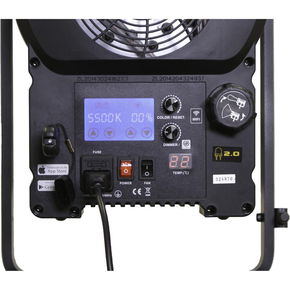 Intellytech Light Cannon F-300 Bi-Color High Output LED Fresnel with Wi-Fi