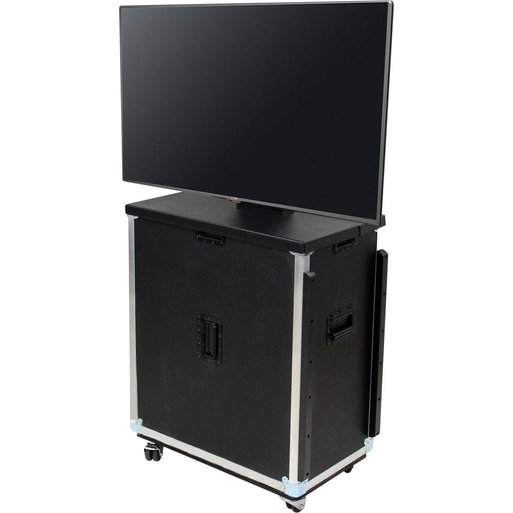 JELCO RotoLift Lite Flight Case for 46-49" Flat Screen Displays