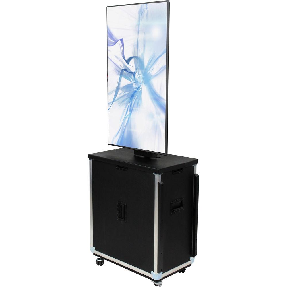 JELCO RotoLift Lite Flight Case for 46-49" Flat Screen Displays