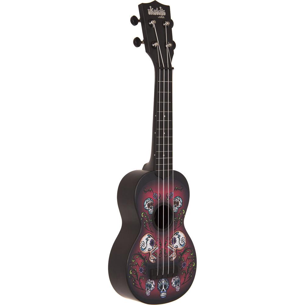 KALA KA-SU-SKULLS Ukadelic Soprano Ukulele