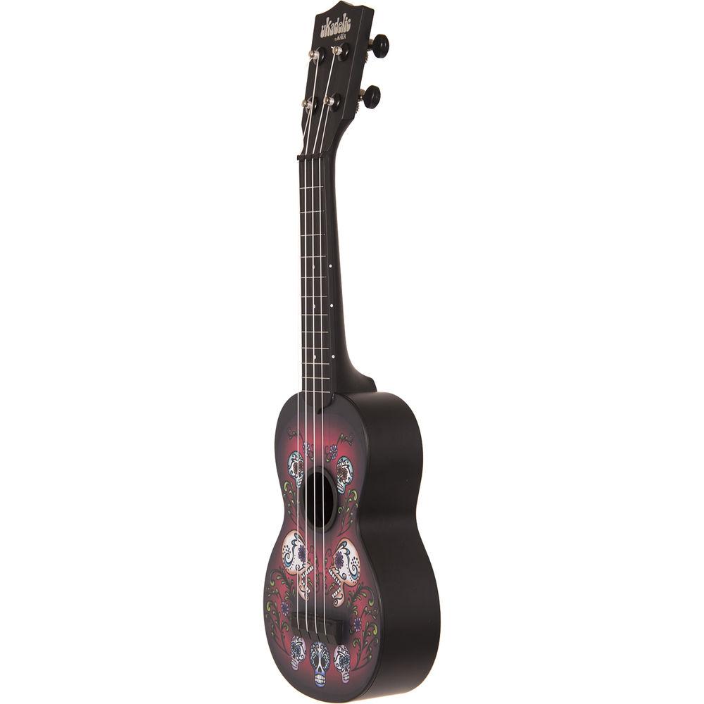 KALA KA-SU-SKULLS Ukadelic Soprano Ukulele