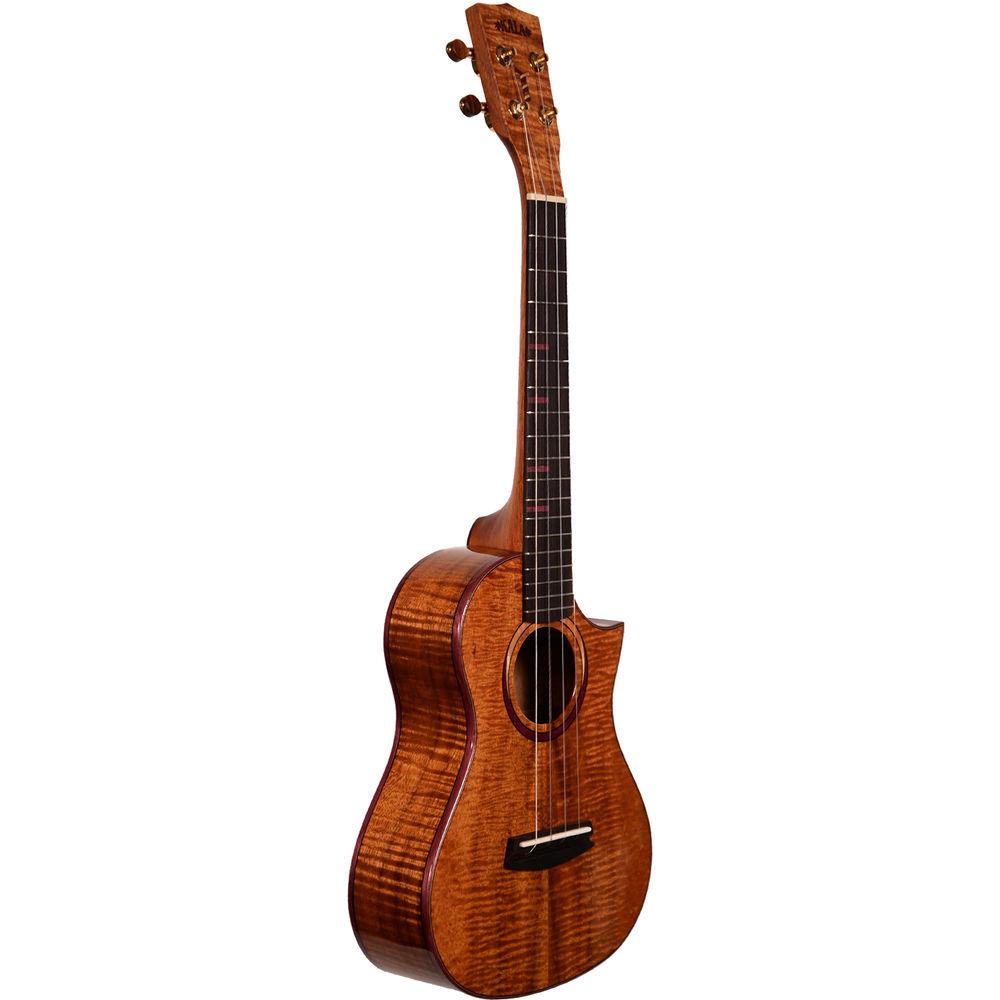 KALA KOA-T-3C-C Three Cord Strand KOA Tenor Cutaway Ukulele