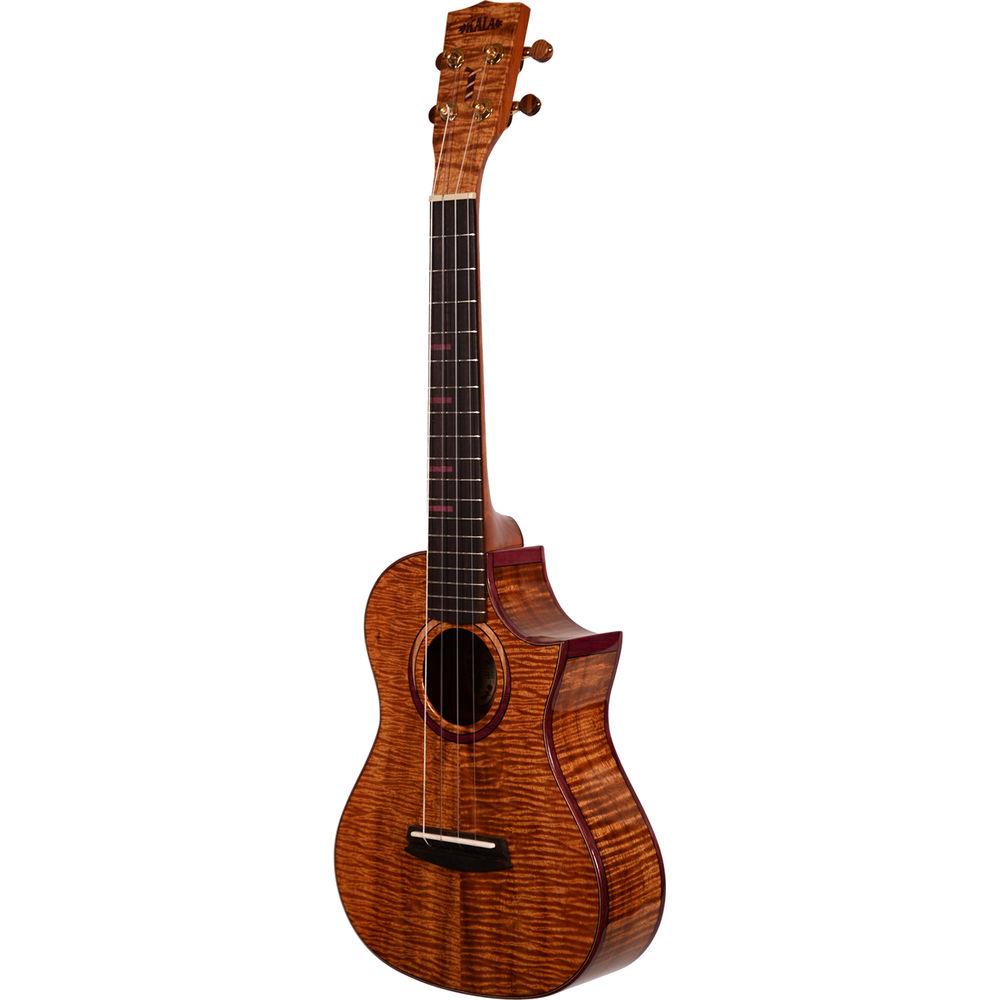 KALA KOA-T-3C-C Three Cord Strand KOA Tenor Cutaway Ukulele
