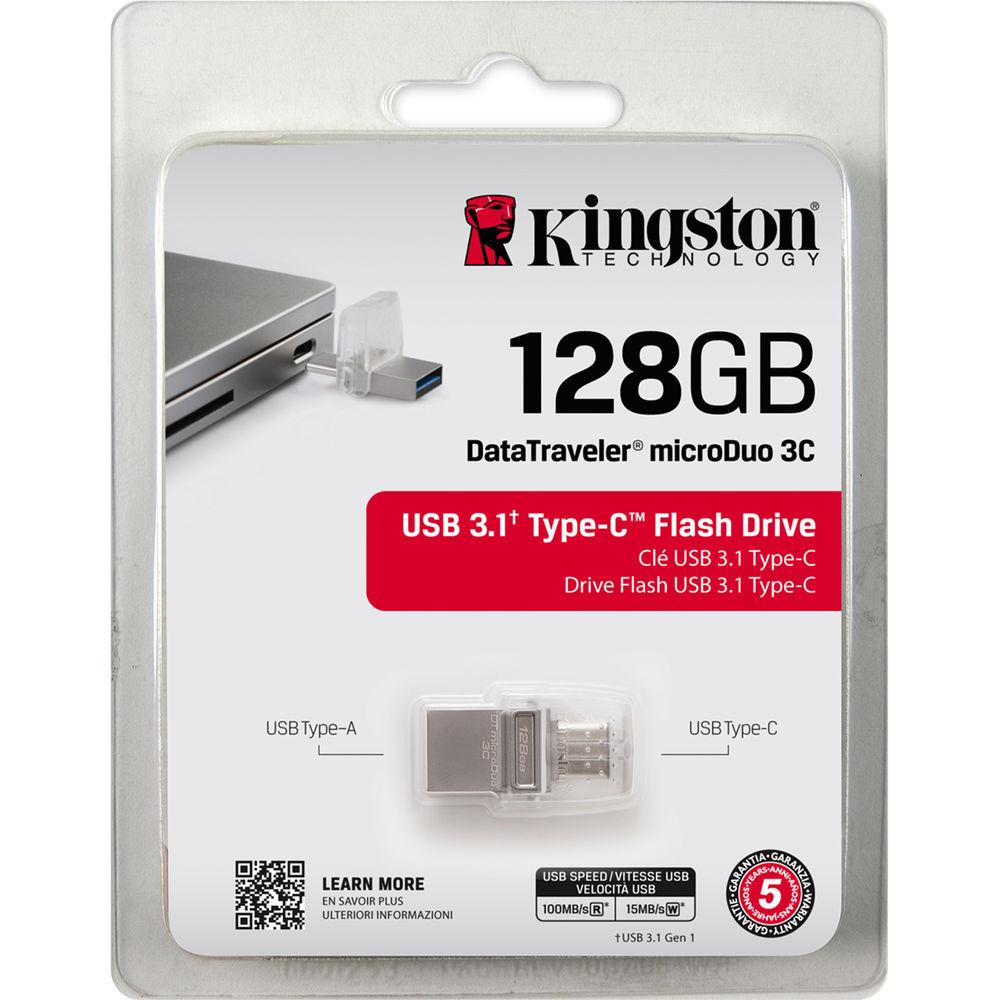 Kingston 128GB DataTraveler microDuo 3C