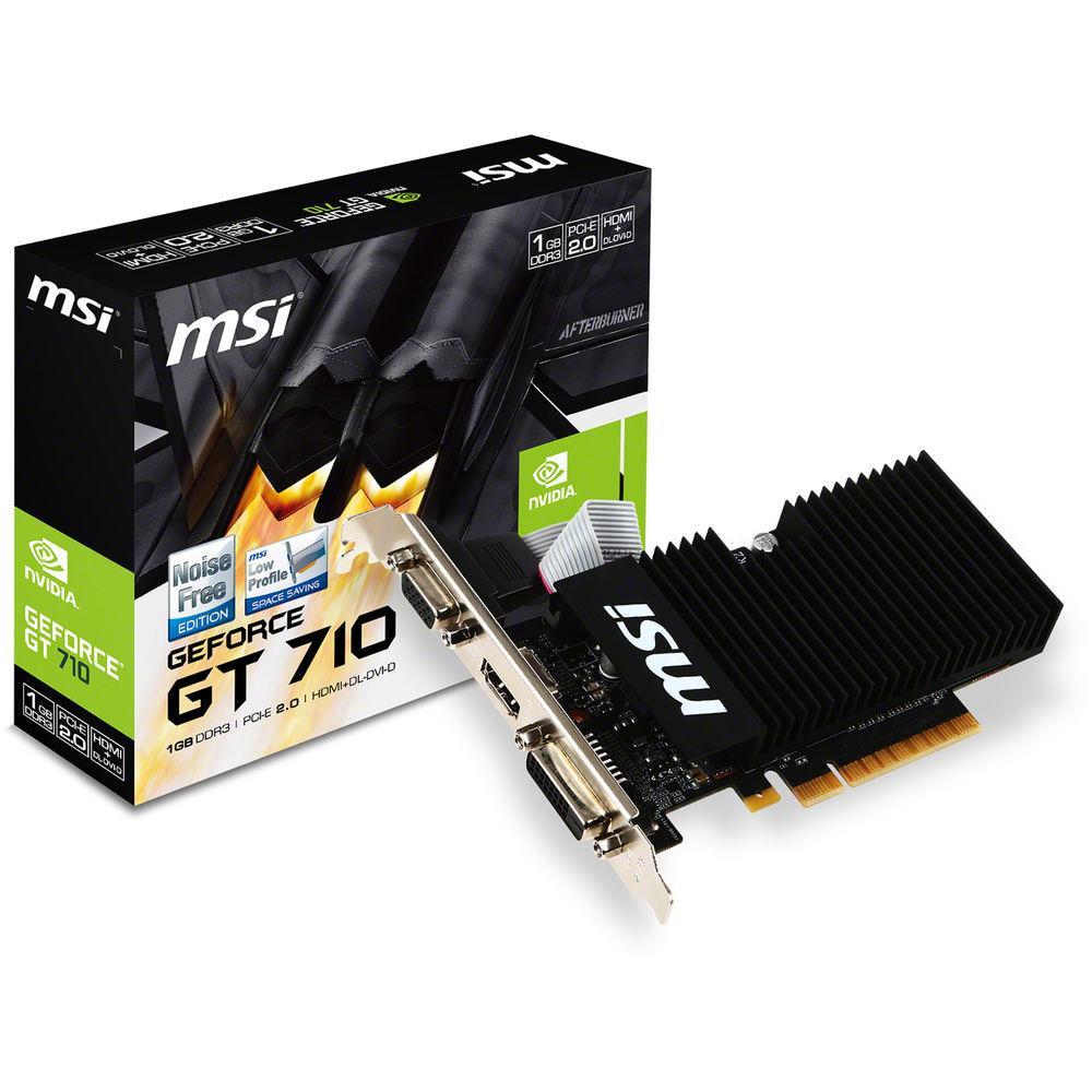 MSI GeForce GT 710 Low Profile Graphics Card